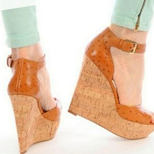 Michael Kors Ariana Wedge Shoes Size 9.5